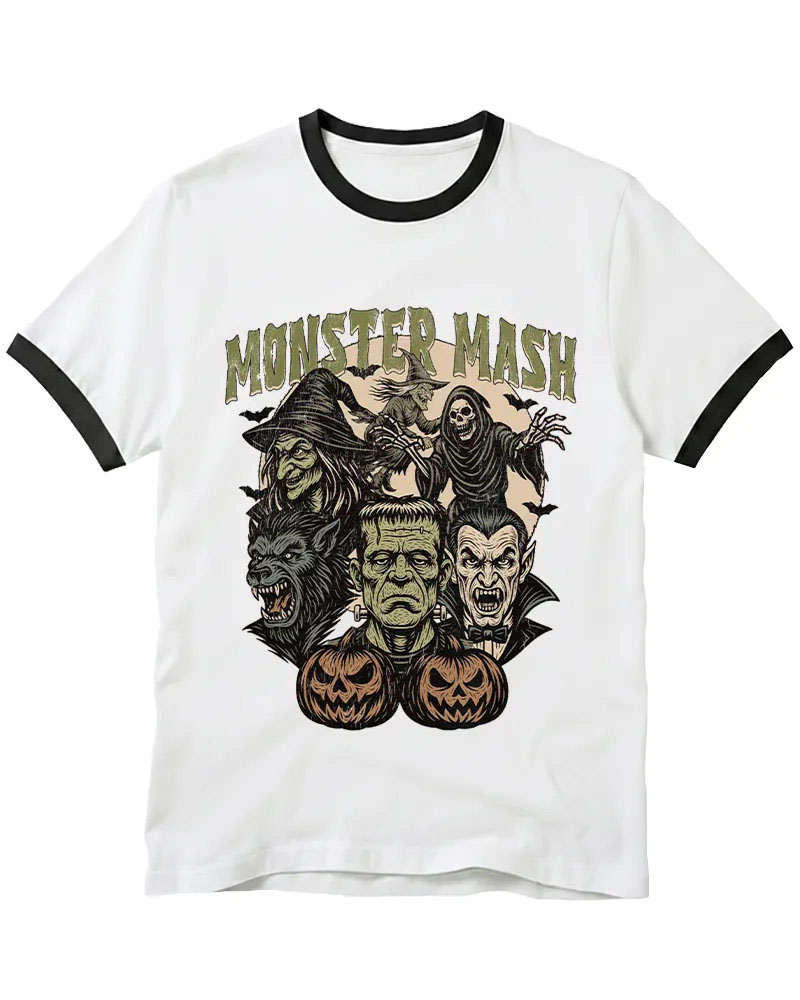 Monster Mash Ringer T-shirt