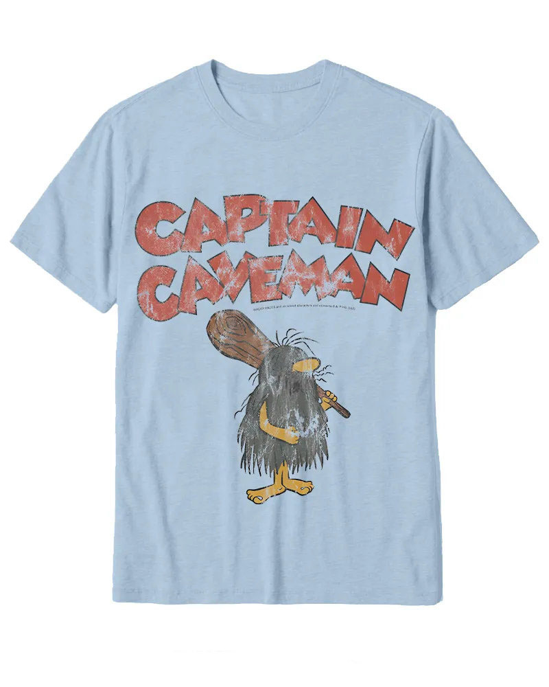 Retro Caveman Cartoon Graphic Tee