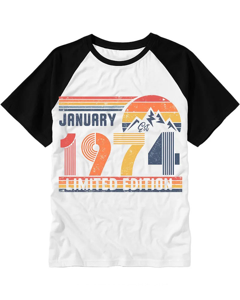 Vintage Gradient Hill Graphic Tee