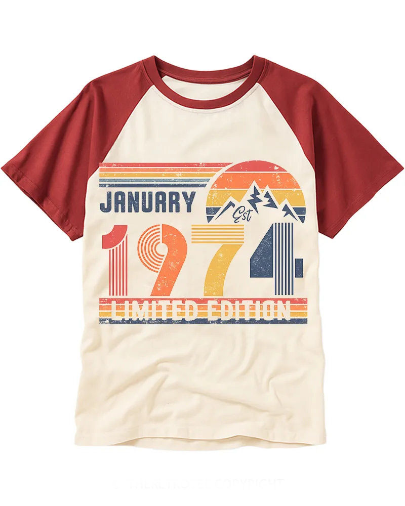 Vintage Gradient Hill Graphic Tee