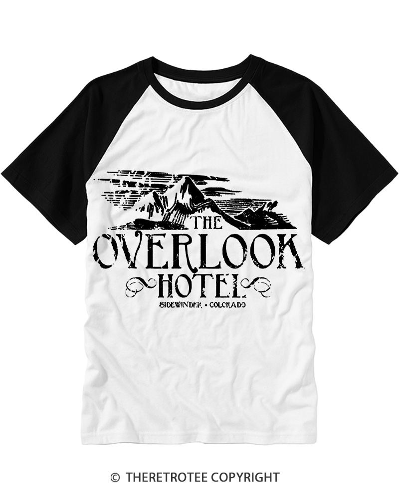 The Overlook Hotel 1980s Raglan Baseball T-Shirt image 2