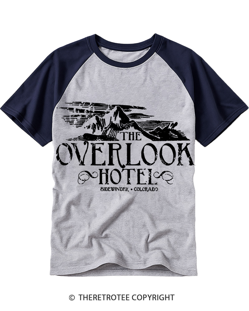 The Overlook Hotel 1980 Raglan Baseball T-Shirt image 4