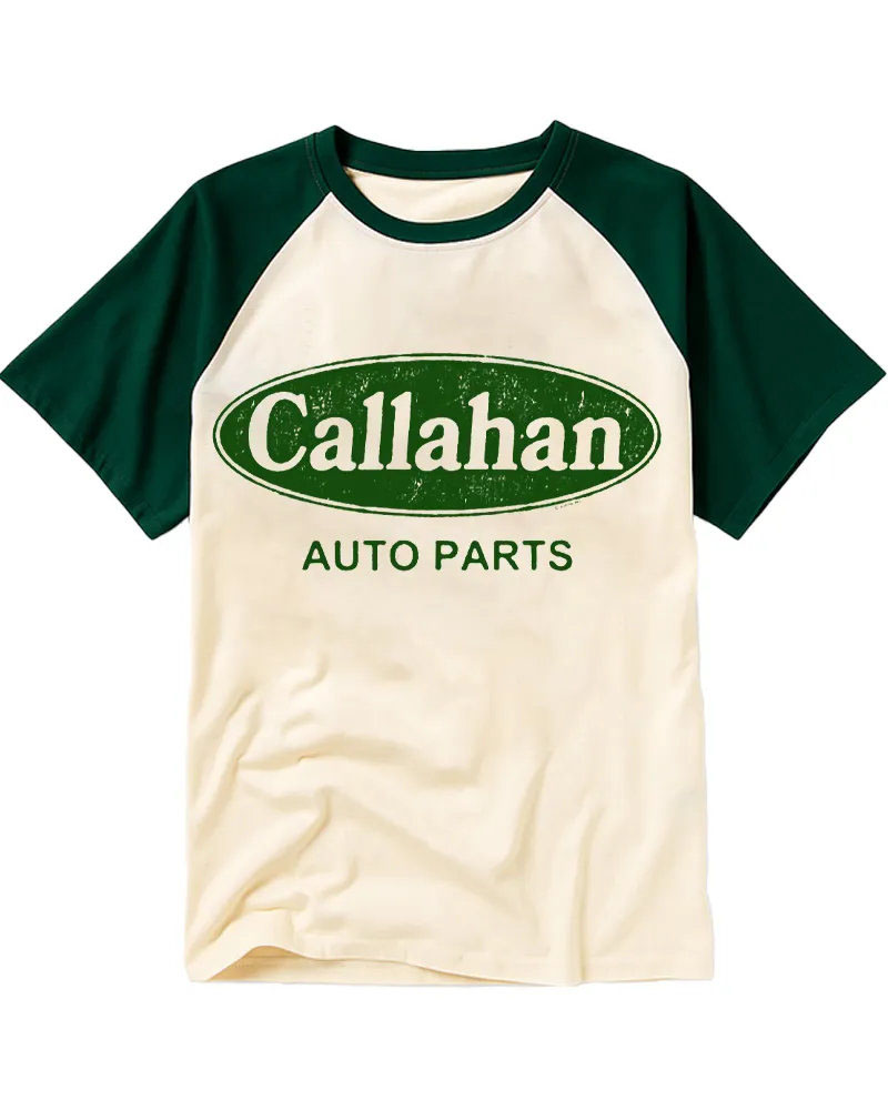 Vintage Auto Parts Logo Raglan Tee