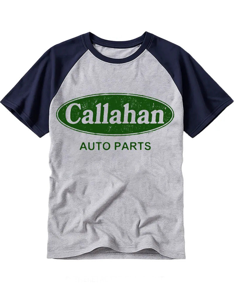 Vintage Auto Parts Logo Raglan Tee