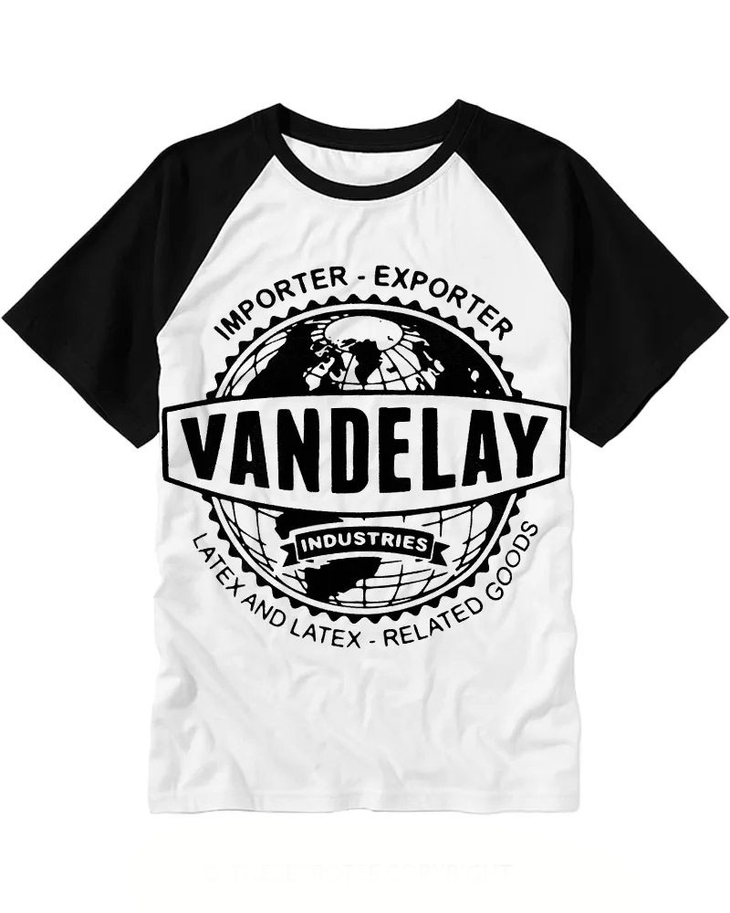 Retro Globe Logo Raglan Tee