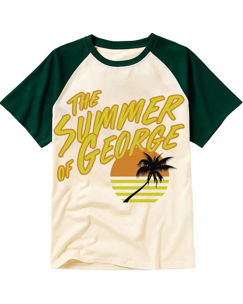 Retro Summer Palm Tree Tee