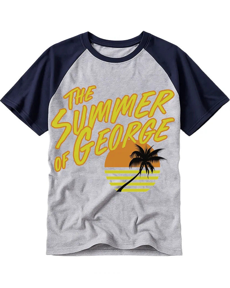 Retro Summer Palm Tree Tee