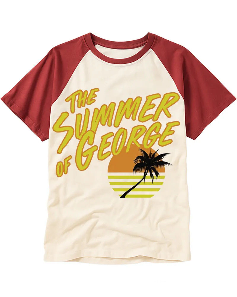 Retro Summer Palm Tree Tee
