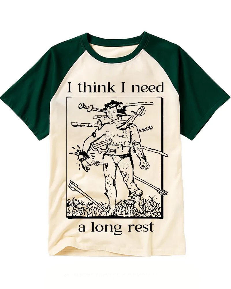 Retro Wounded Warrior Raglan Tee