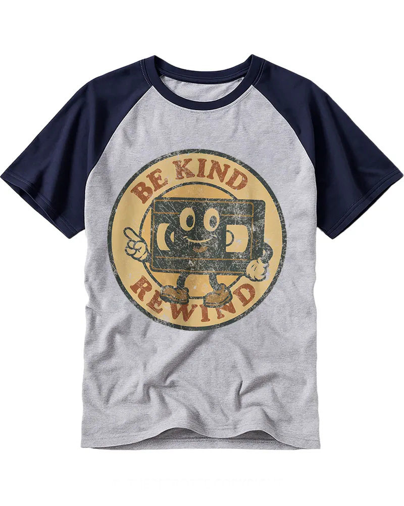 Retro Nostalgic Cassette Mascot Graphic Tee