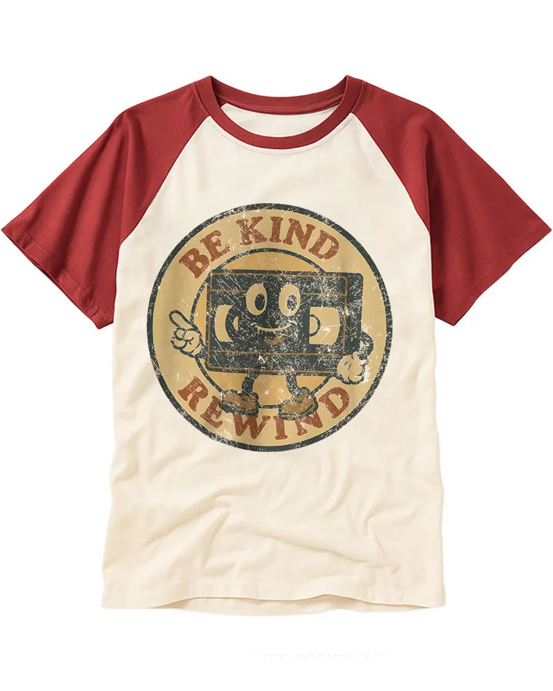 Retro Nostalgic Cassette Mascot Graphic Tee