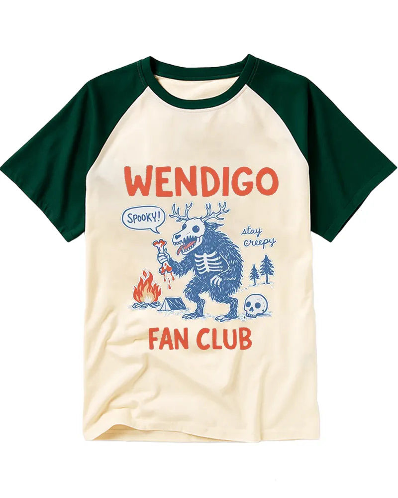 Vintage Spooky Forest Monster Art Tee