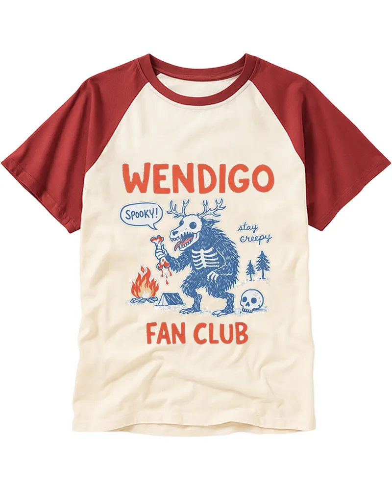 Vintage Spooky Forest Monster Art Tee