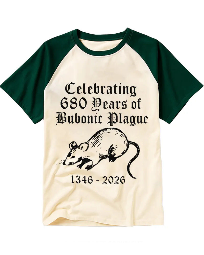 Dark Humor Medieval Rat Graphic Tee
