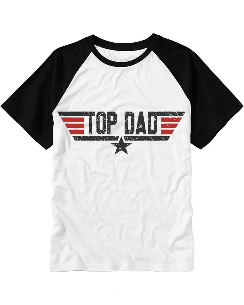 Cool Distressed Dad Humor Art Tee