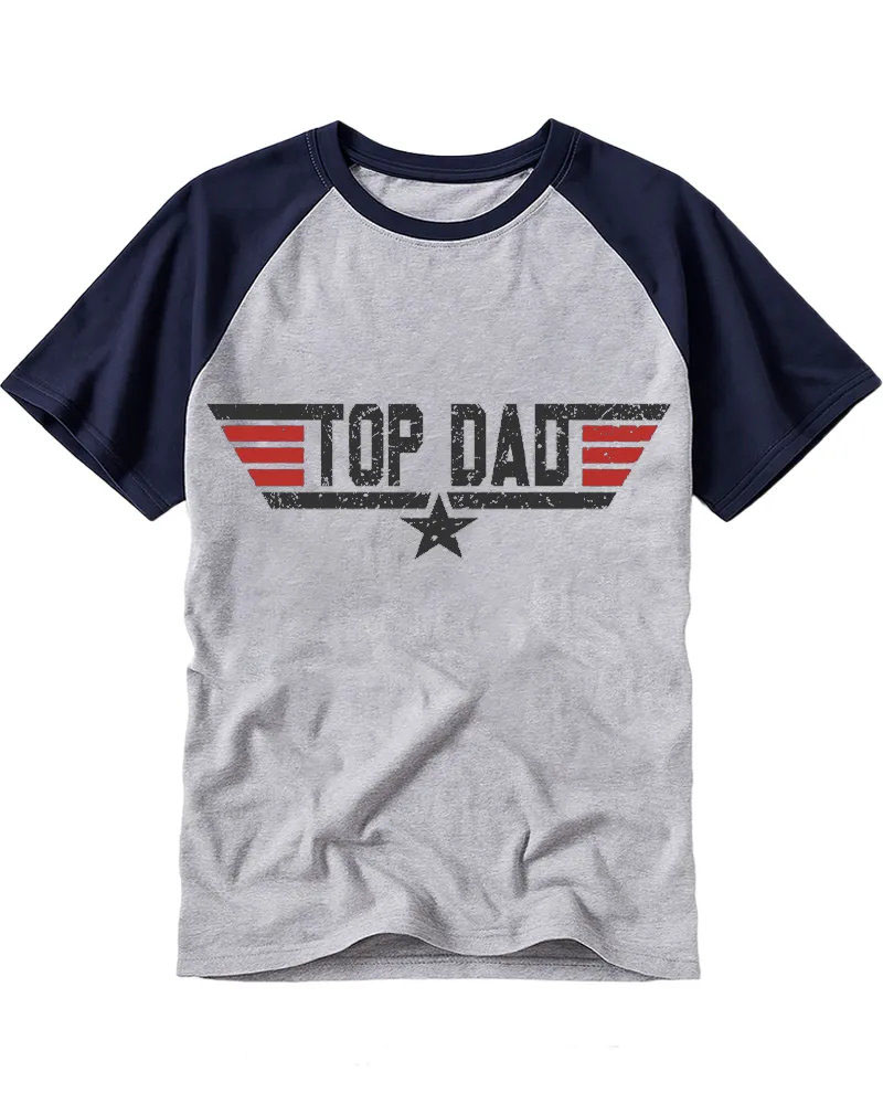 Cool Distressed Dad Humor Art Tee