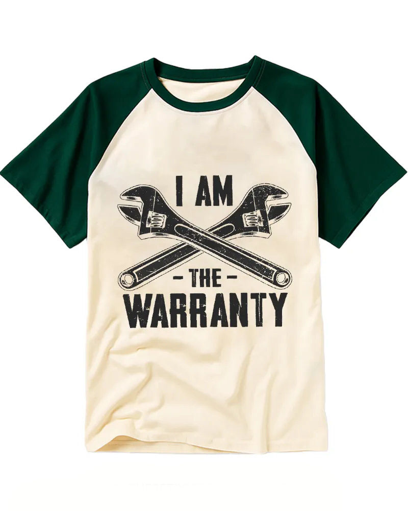 Vintage Mechanic Tools Graphic Raglan Tee