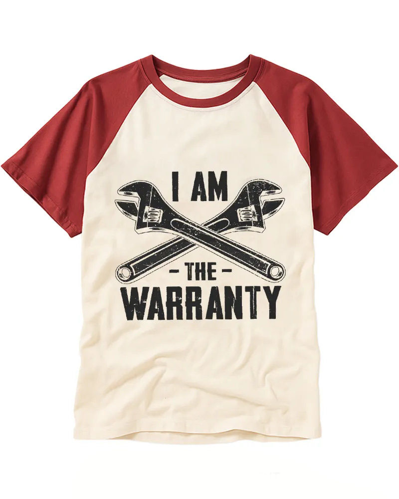 Vintage Mechanic Tools Graphic Raglan Tee