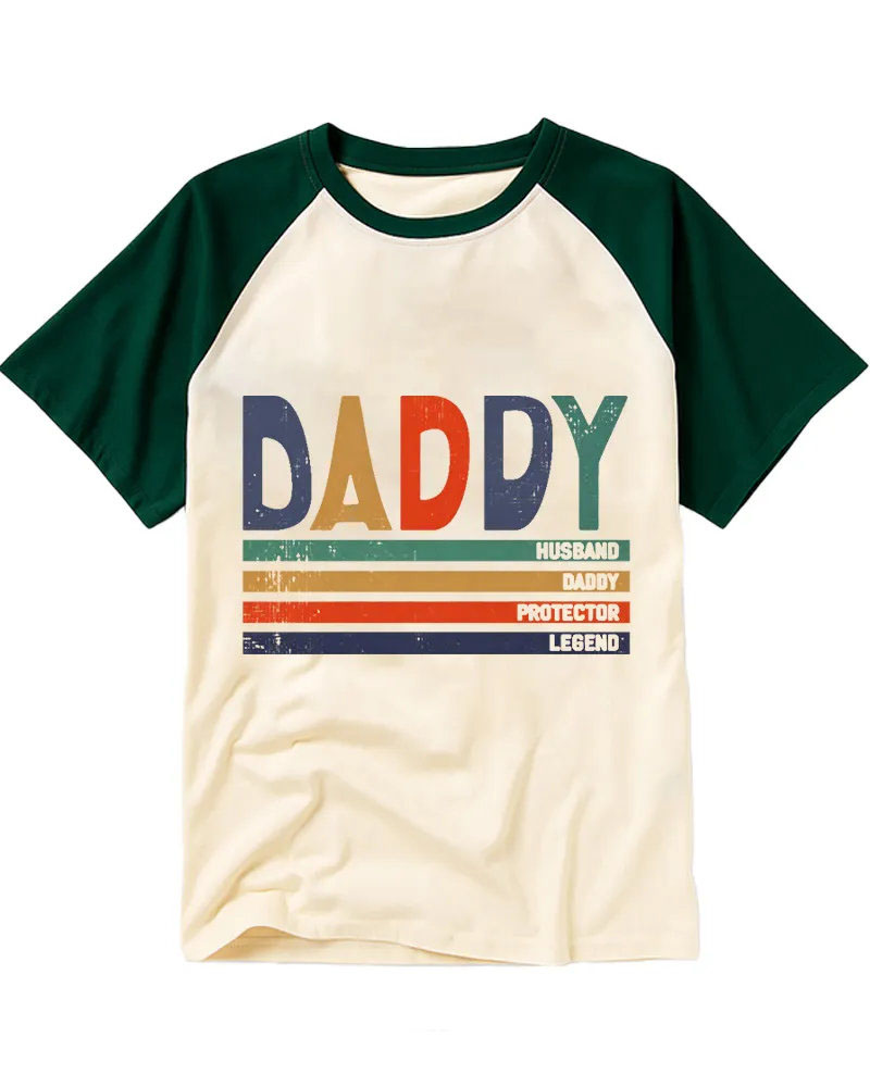 Retro Daddy Role Appreciation Graphic Tee