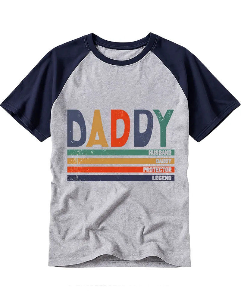 Retro Daddy Role Appreciation Graphic Tee