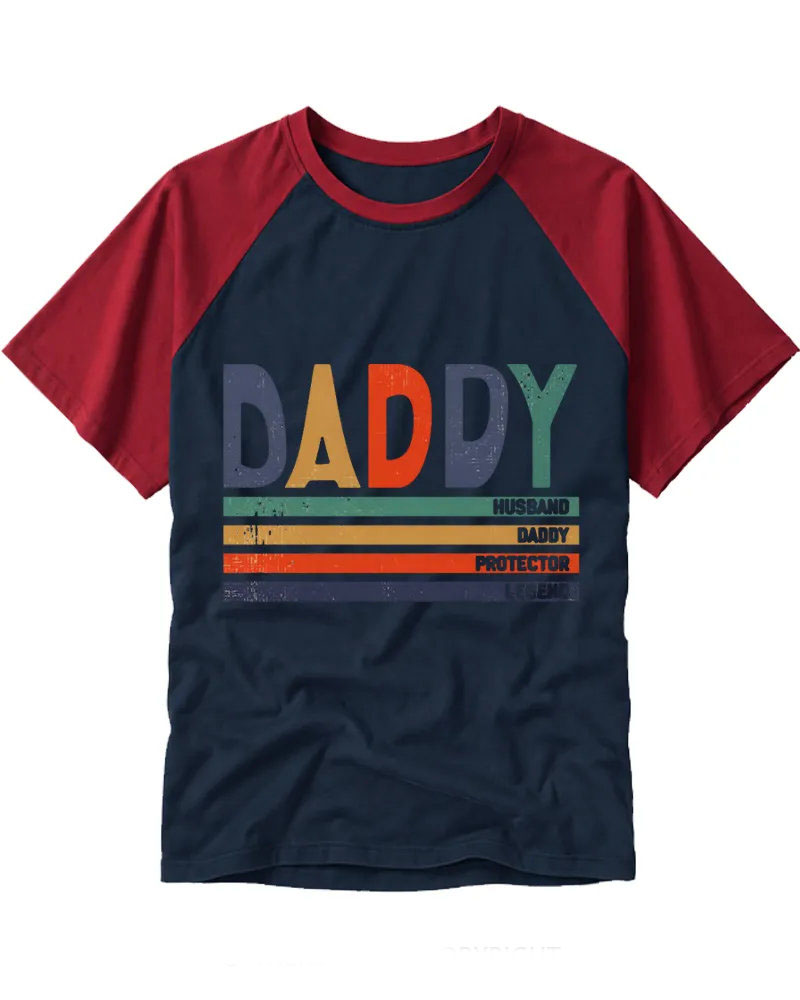 Retro Daddy Role Appreciation Graphic Tee