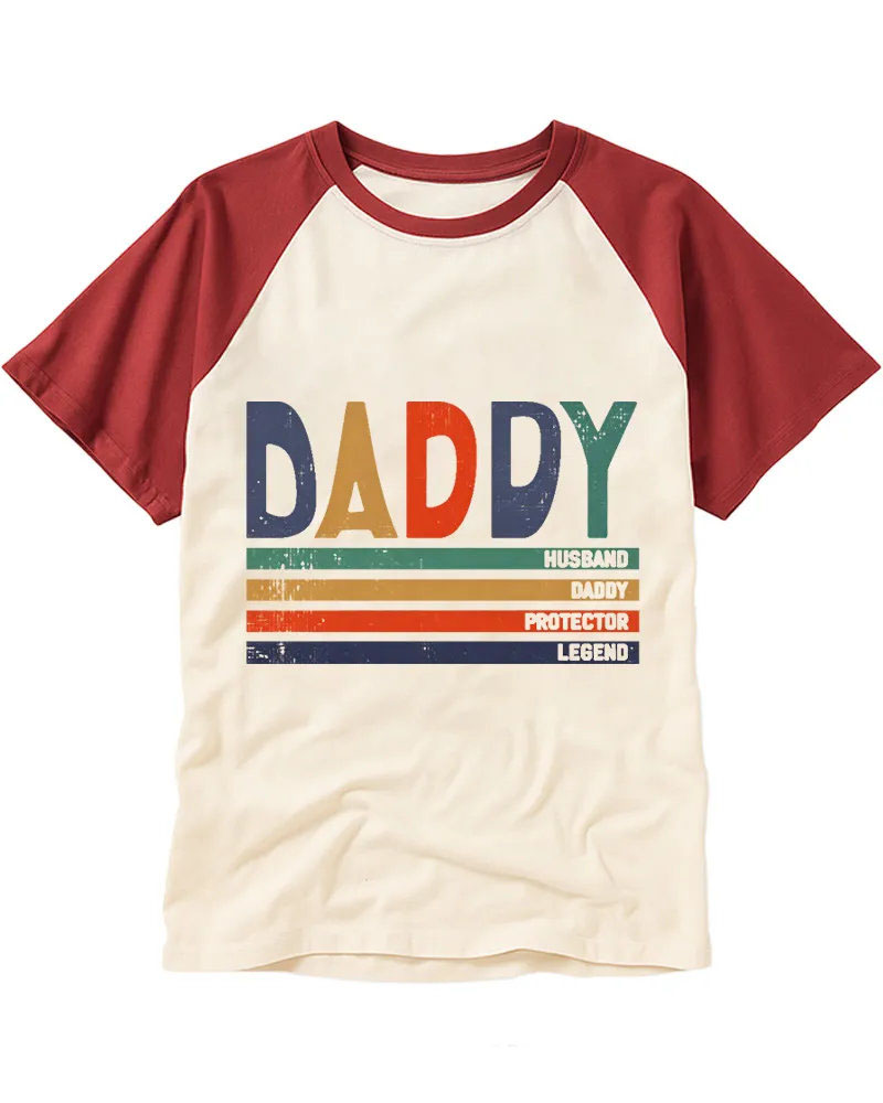 Retro Daddy Role Appreciation Graphic Tee