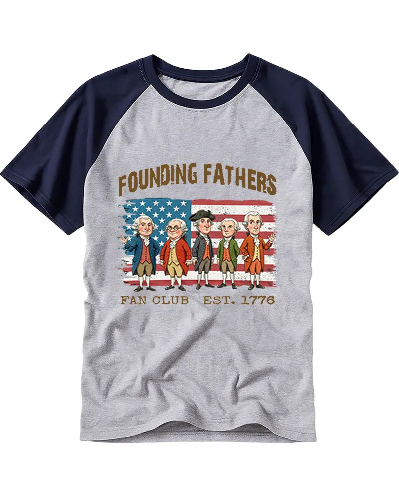 Cute Founding Fathers Fan Club Tee