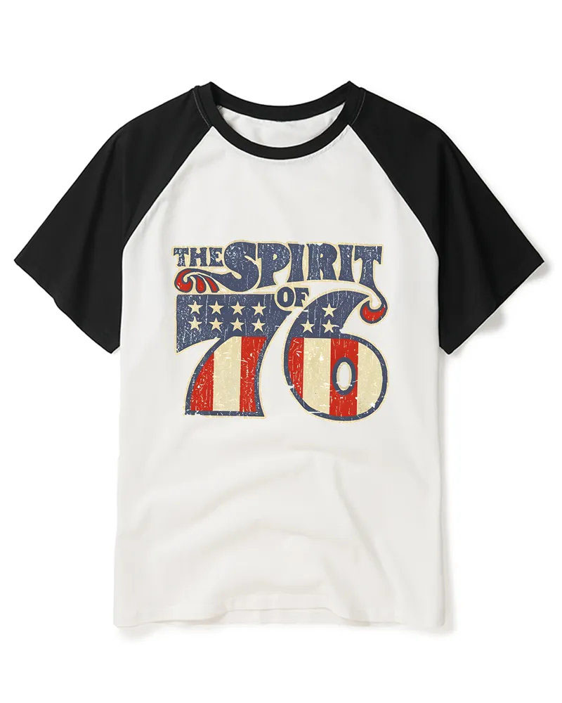 Vintage Patriotic 70s Style Graphic Tee