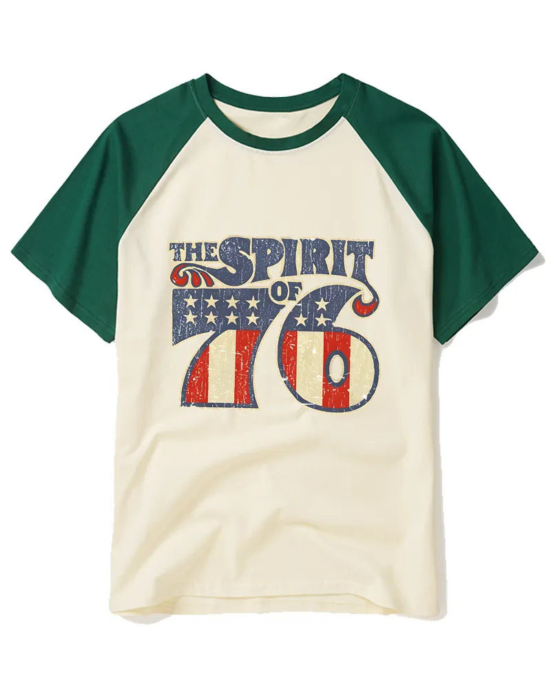 Vintage Patriotic 70s Style Graphic Tee