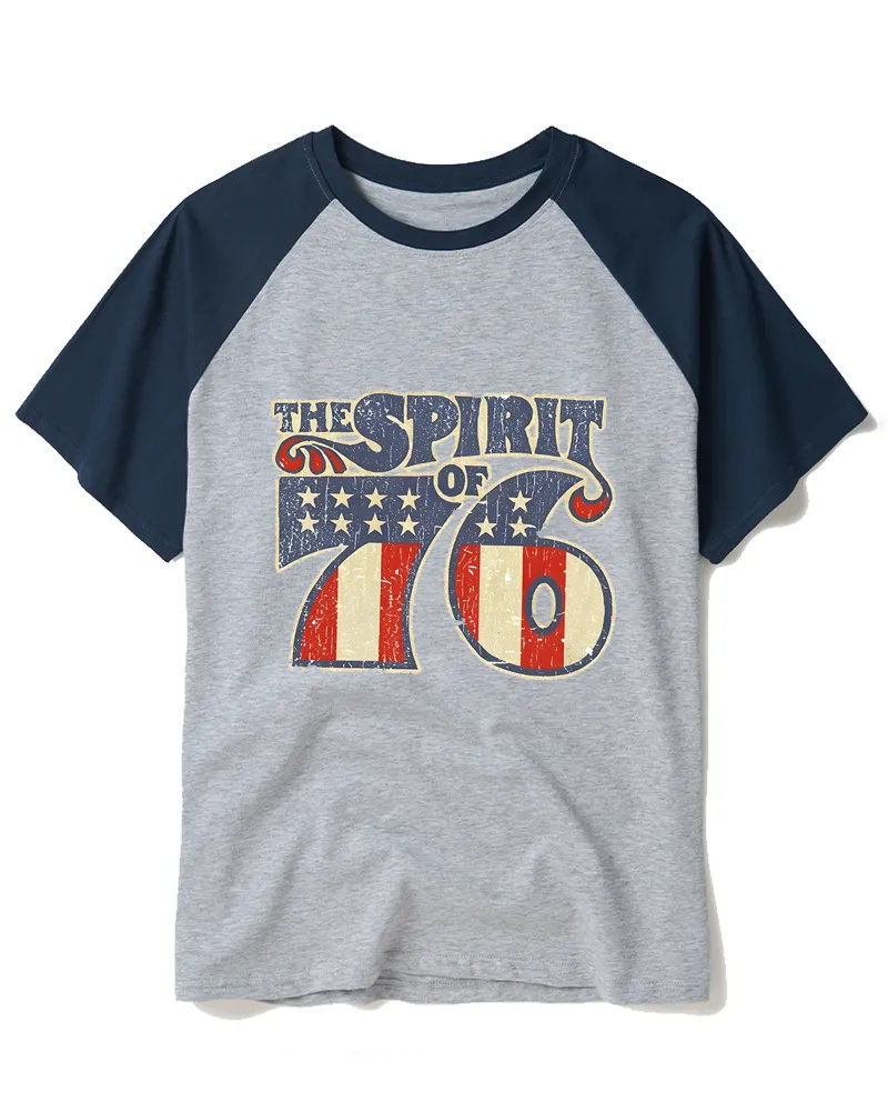 Vintage Patriotic 70s Style Graphic Tee