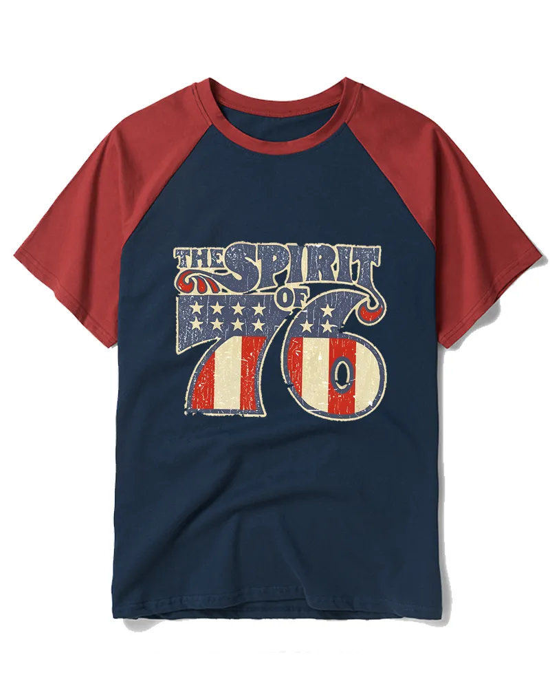 Vintage Patriotic 70s Style Graphic Tee