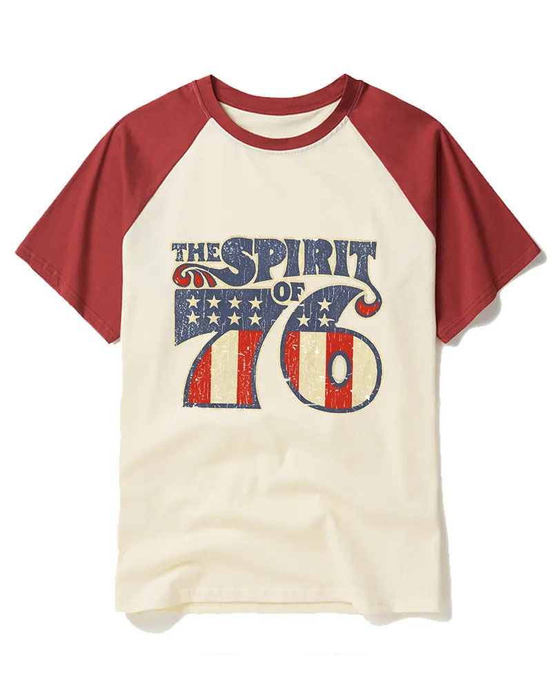 Vintage Patriotic 70s Style Graphic Tee