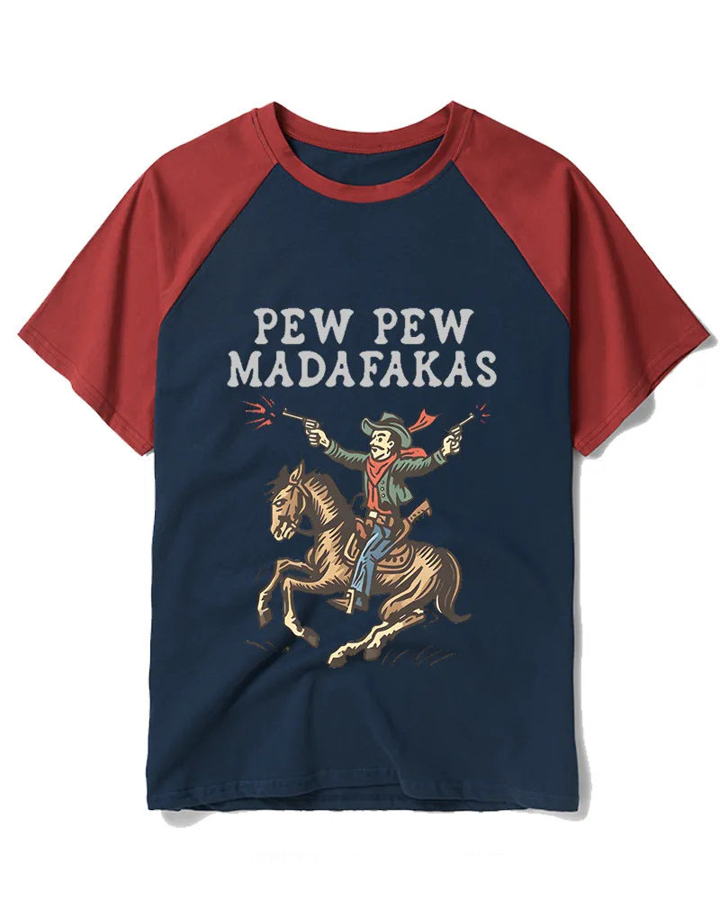 Retro Cowboy Shooter Graphic Tee