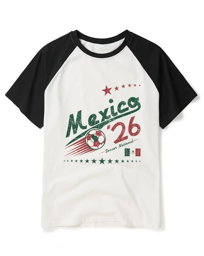 Retro Mexico Soccer Team Graphic Tee