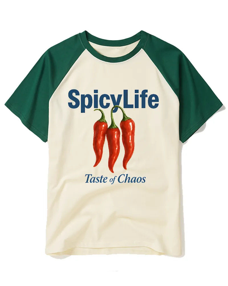 Retro Spicy Red Chili Graphic Tee