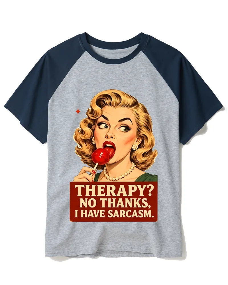 Retro Sarcastic Pin-Up Graphic Tee