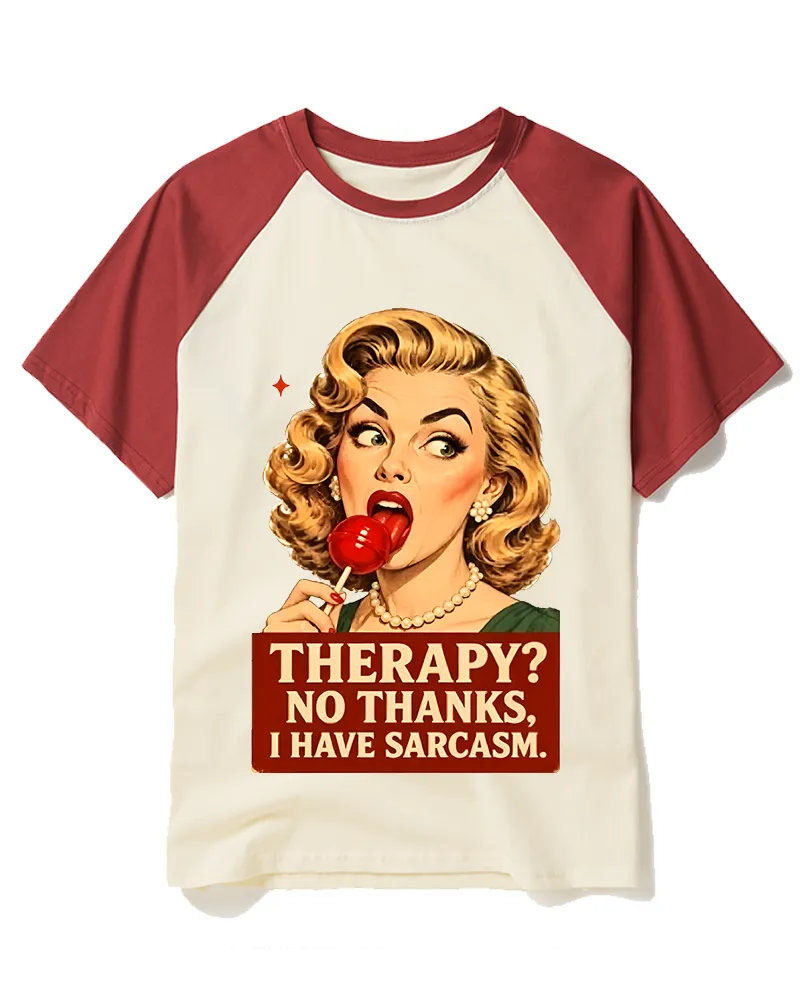 Retro Sarcastic Pin-Up Graphic Tee