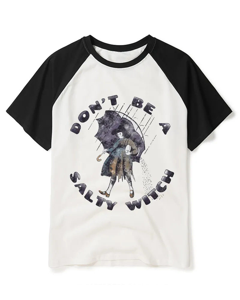 Vintage Dark Humor Witch Art Tee