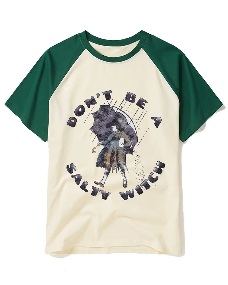 Vintage Dark Humor Witch Art Tee