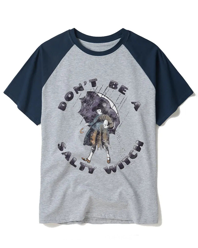 Vintage Dark Humor Witch Art Tee