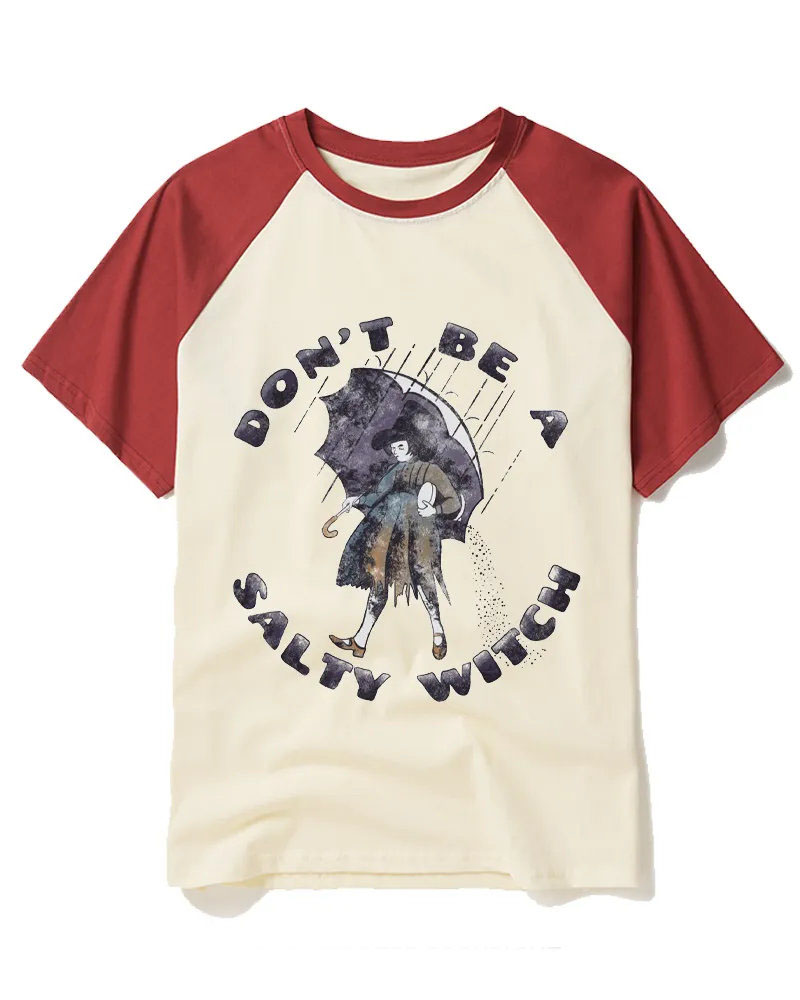 Vintage Dark Humor Witch Art Tee
