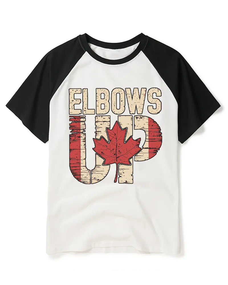 Retro Canadian Maple Leaf Graphic Tee