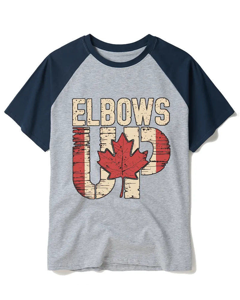 Retro Canadian Maple Leaf Graphic Tee