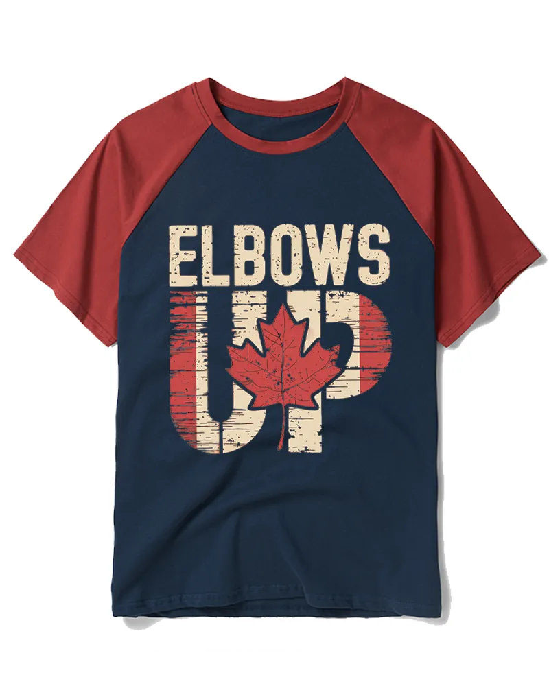 Retro Canadian Maple Leaf Graphic Tee