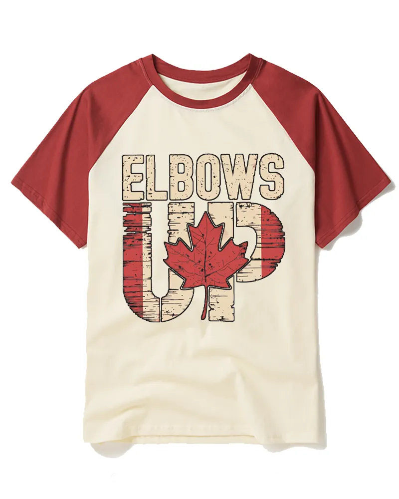 Retro Canadian Maple Leaf Graphic Tee