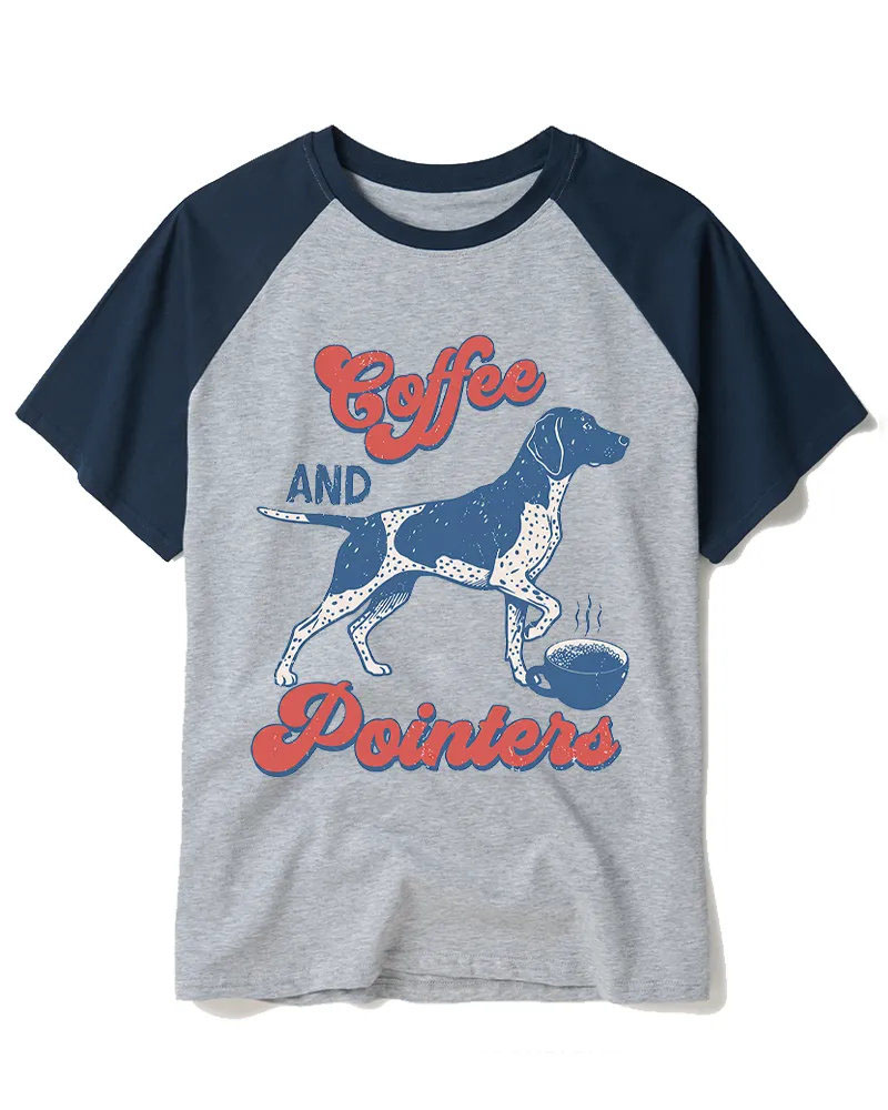 Vintage Dog Lover Coffee Art Tee