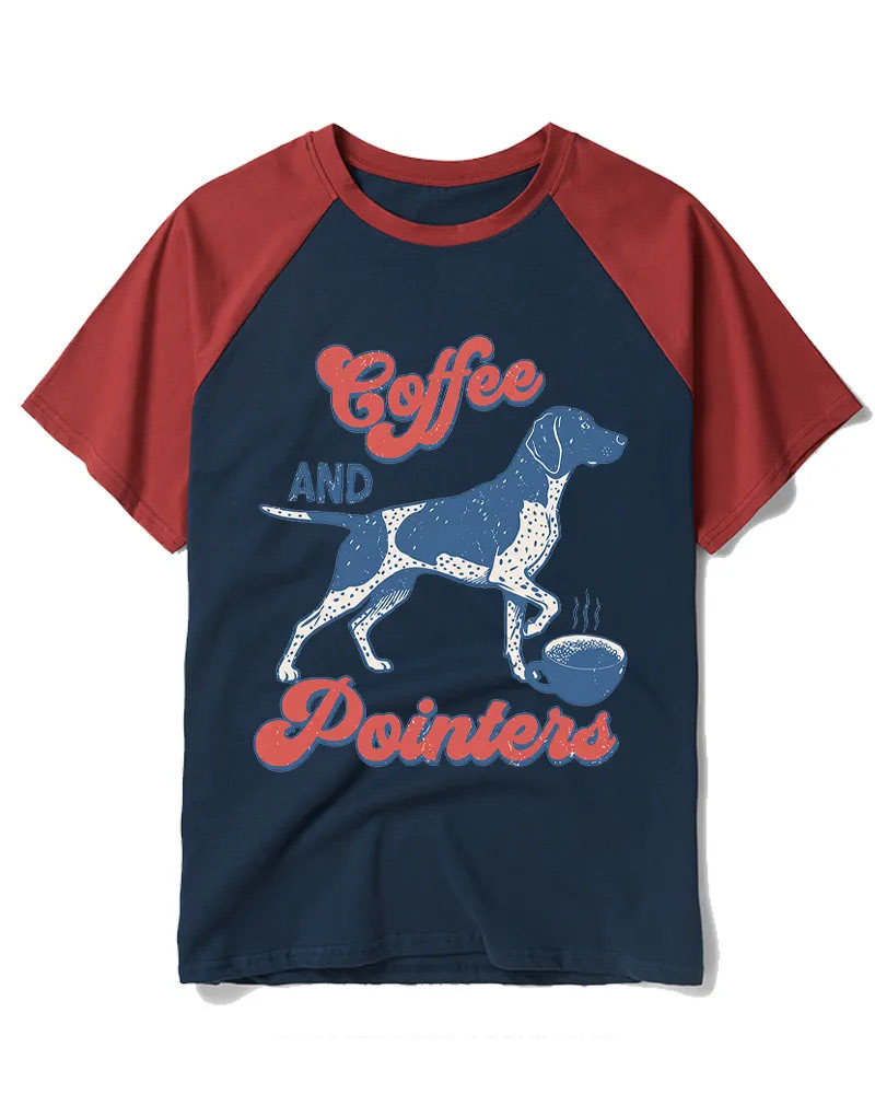 Vintage Dog Lover Coffee Art Tee