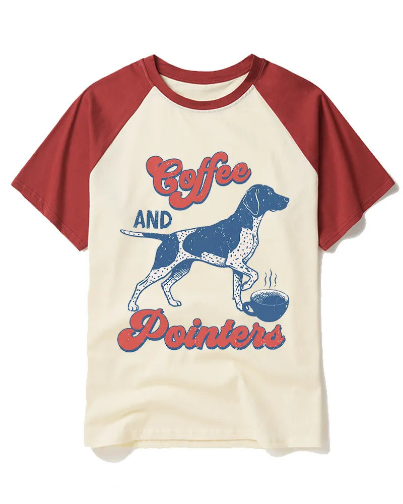Vintage Dog Lover Coffee Art Tee