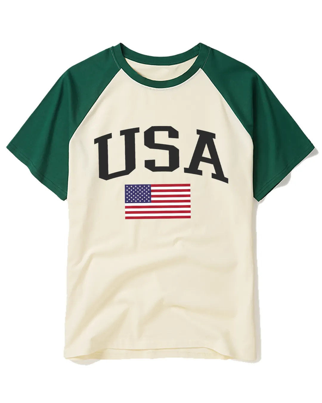USA Flag Patriotic Graphic Tee