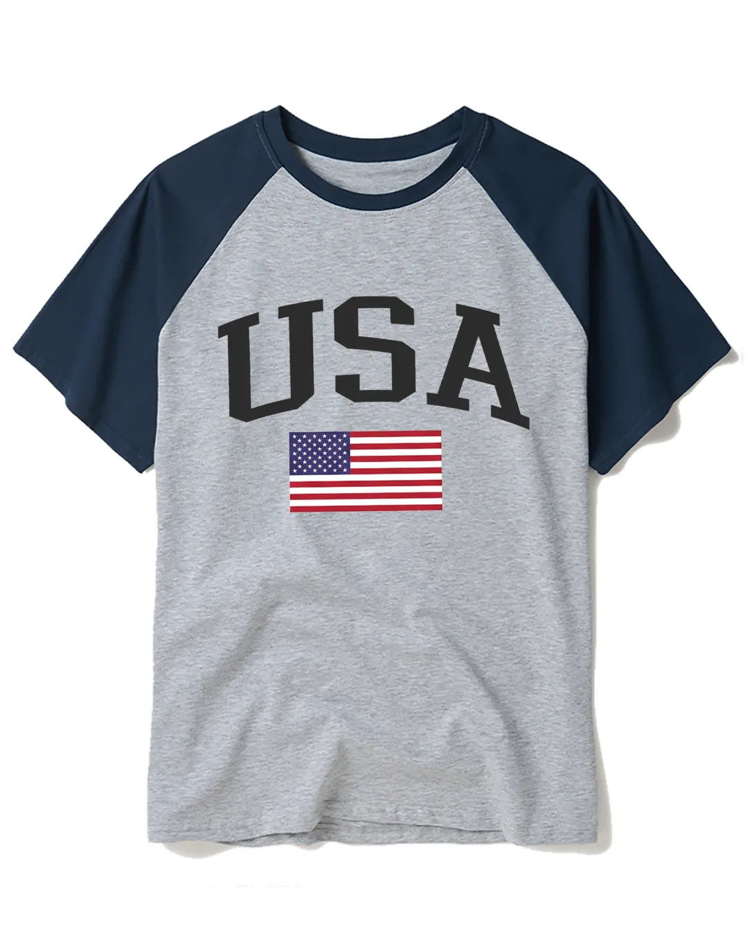 USA Flag Patriotic Graphic Tee